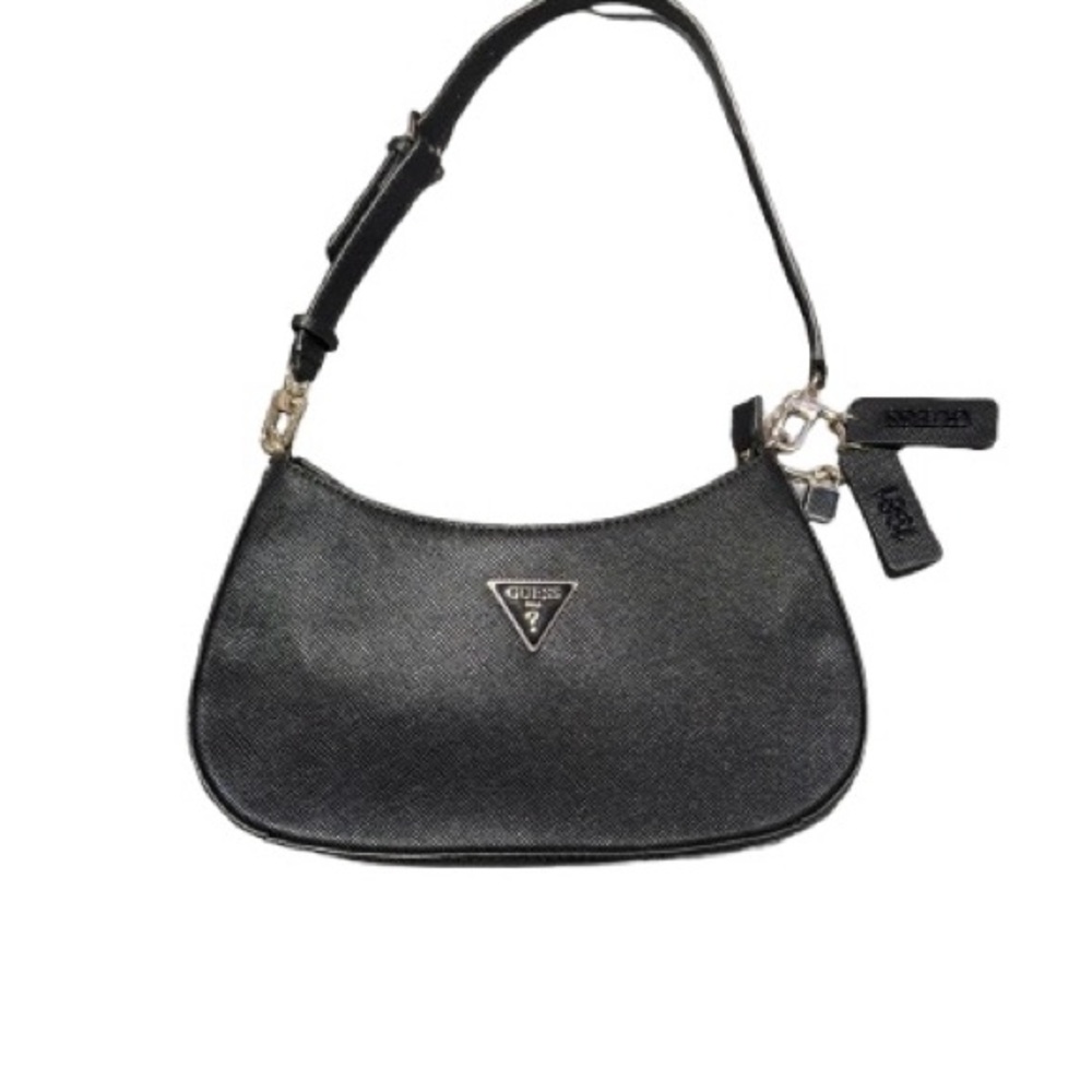 Guess Elegant Black Shoulder Bag